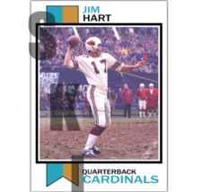 1973 STCC #530 Topps Jim Hart St. Louis Cardinals Custom - £3.00 GBP
