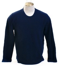 G.H. Bass Co. Bass Dark Blue Crew Neck Knit Pullover Sweater Men&#39;s NWT - £47.95 GBP