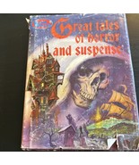 1974 Great Tales of Horror and Suspense By Edgar Allan Poe Hardcover Book - £21.01 GBP