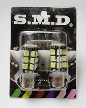 Universal LED Bulb 1156 (Single Post) WHITE COLOR SMD - $6.80