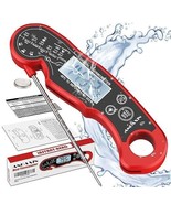 Digital Meat Thermometer Waterproof Instant Read for Grilling BBQ &amp; Kitc... - $13.82