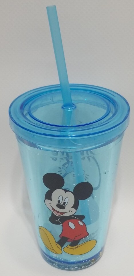 Disney Mickey Mouse  GRAD Plastic Tumbler, Blue 15.2 FL OZ Item image 3