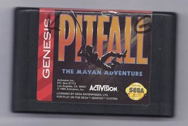 Sega Genesis Pitfall vintage game Cart - £11.25 GBP