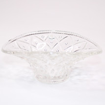 Vintage Avon Basket Dish Candy Or Nut Clear Glass Small Rare VG Conditio... - $54.28 MXN