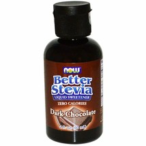 Now Foods, Better Stevia, Liquid Sweetener, Dark Chocolate, 2 fl oz (60 ml) - £12.82 GBP