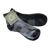 1 Pair Soft Unisex Quarter Socks One Size Fits Most Made with Recycled F... - $4.99