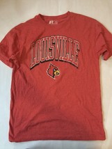 Louisville Cardinals Russel Athletic Shirt Large Red Kentucky - £3.89 GBP