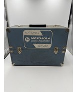 Vintage Motorola Communications National Service Repair Man Tool Box Ful... - $190.17 CAD