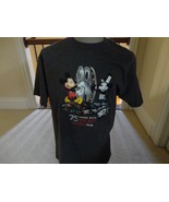 NWT NEW Dark Gray 75 Years With Mickey Walt Disney World 50-50 T-shirt A... - £23.45 GBP