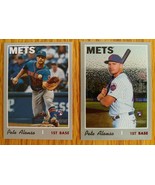 2019 Topps Heritage High Number Pete Alonso Action SP and Chrome #472/999 - £119.65 GBP