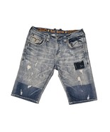 Rock Revival  Denim Dorsett Men&#39;s 14&quot; Stretch Short Sz 36 - €42,16 EUR