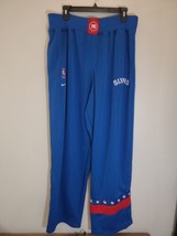 Vtg Sixers Nike Warm Up Pants Philadelphia 66 Blue Xl 76ERS Basketball - £14.84 GBP
