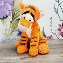 Tigger Winnie the Pooh Large 14“ Fluffy Authentic Disney Fuzzy Lavender ... - £33.24 GBP