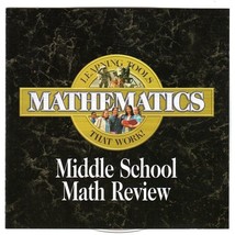 Middle School Math Review (PC-CD, 1997) for Windows - NEW CD in SLEEVE - £3.98 GBP