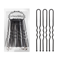 U Shaped Hair Pins for Buns, 100 PCS 2.8&quot; Hair Pins for Women Hair Styli... - £8.15 GBP