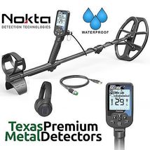 Nokta Double Score Waterproof Metal Detector w/ FREE Bluetooth HP and Co... - £368.92 GBP