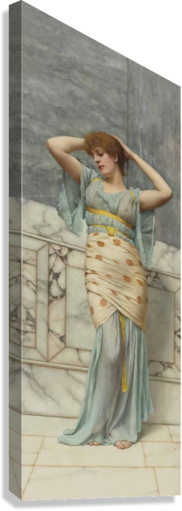 John William Godward 1894 Beauty In A Marble Room Item image 3