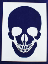 Extra Large Skull Stencil- Painting/Crafts/Stencil/Template  -Mylar 14 Mil - £28.30 GBP