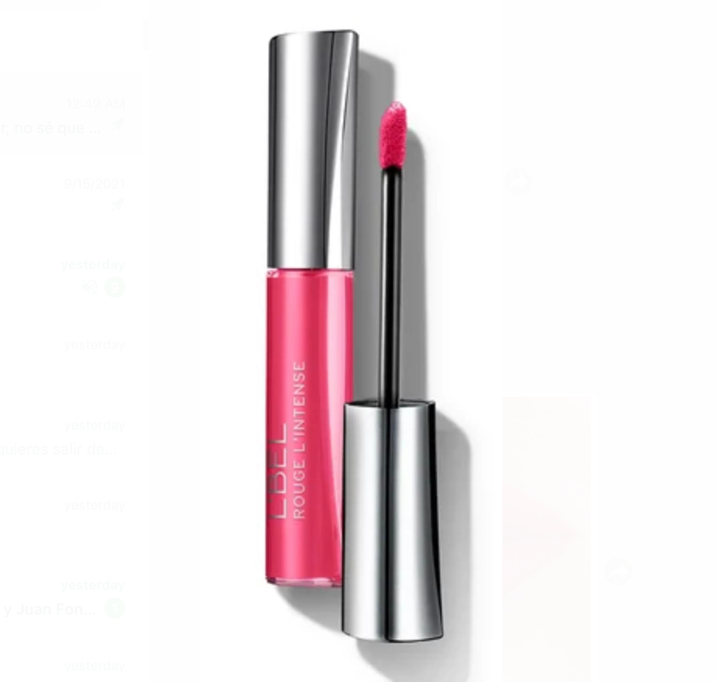 L&#39;Bel Rouge L&#39;Intense Liquid Lipstick Velvety Matte Finish Color: CORAL POP - $14.99