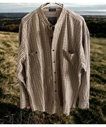 Ralph Lauren Chaps Large Men&#39;s Plaid Long Sleeve Button Up Double Pocket... - €22,67 EUR