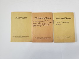 Three Different Small Books by The Christian Science Publishing Society - $12.95