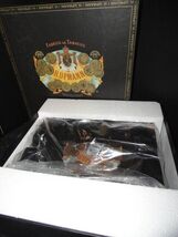 Black Ceramic Large 9.5"Cigar Ashtray NIB image 5