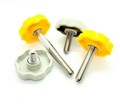 5/16&quot;-24 Thumb Screw Bolts Fine Thread Round Finger Grip Clamping Knob S... - £8.75 GBP+