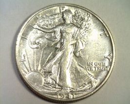 1941-D WALKING LIBERTY HALF ABOUT UNCIRCULATED+ AU+ NICE ORIGINAL COIN B... - $24.00