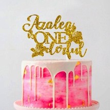 ONEderful Custom Birthday Cake Topper || Any Name Cake Topper - £5.49 GBP
