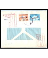 1974 TURKEY Registered Air Mail Cover - SC#C43 &amp; C41, Istanbul Q4 - $2.48
