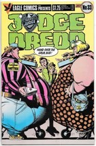 Judge Dredd Comic Book #33 Eagle Comics 1986 Fine+ New Unread - £5.32 GBP