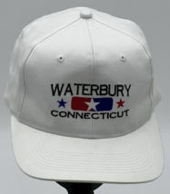 Dad Hat Golf Cap Adjustable Waterbury Connecticut Embroidered Strapback - $12.55