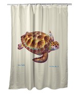 Betsy Drake Green Sea Turtle Shower Curtain - £87.02 GBP