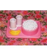 Fisher Price Loving Family Dream Dollhouse Pink Popcorn Tray White Drink... - £2.32 GBP