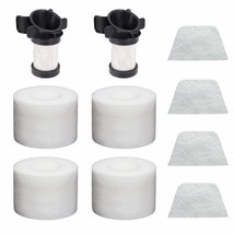 Replacement Filters For Shark Ion Flex Duoclean X30 X40 F60 F80 If200 If201 If20 - $24.99
