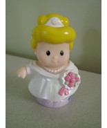 FISHER PRICE LITTLE PEOPLE Disney Cinderella Bride New - $2.47
