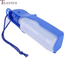 Transer Pet Dog Water Bottle 250ml 500ml Plastic Portable Water Bottle P... - £20.88 GBP