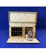 Western Shop v1a MDF Kit 28mm Terrain Old West Building Scenery - $16.99
