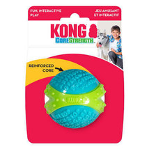 KONG Corestrength Dog Toy Ball Blue 1ea/MD - £7.12 GBP