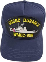 USCGC Durable WMEC-628 Ship HAT. Navy Blue. Veteran Family-Owned Business. - £17.69 GBP