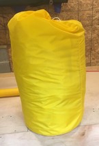 Sail Bag 33&quot; x 16&quot; New Yellow Nylon mainsail, jib, spinnaker - Medium Size - $963.99 MXN