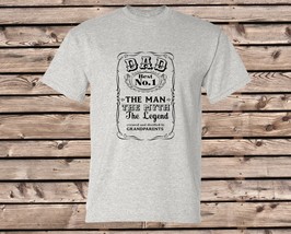 The Man, Myth, Legend Distilled by Grandparents Father&#39;s Day Tee - £13.36 GBP+