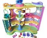 Littlest Pet Shop LPS Round and Round Pet Town Playset #358 359 &amp; Access... - £40.59 GBP