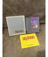 Dr. Mario with Manual NES Nintendo And Nintendo Clear Case - $22.76
