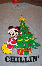 Walt Disney Mickey Mouse In Santa Hat Christmas Tree T-Shirt Xl New w/ Tag - £15.77 GBP