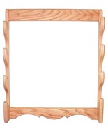 Oak Wooden Wall Gun Rack 4 Place Rifle Shotgun Display - Natural Finish - $1,024.17 MXN