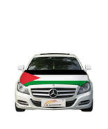 AAP- Free Size stretch fabric Palestine Flag car cover - $27.99