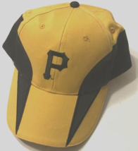 $12 Pittsburgh Pirates MLB Yellow Black Stitch Hat Cap Strapback One Size - $14.22