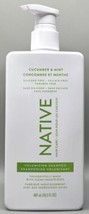 Native Volumizing Shampoo Cucumber &amp; Mint 487 ml / 16.5 Oz New - $9.99