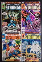 DOCTOR STRANGE LOT OF 4 MARVEL COMICS (#34 ~ #44) 1979 BRONZE AGE MYSTIC... - $11.70